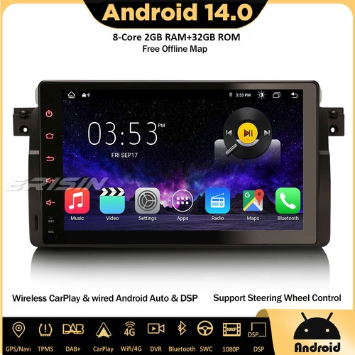 Dab carplay android 14 - 9", dab+